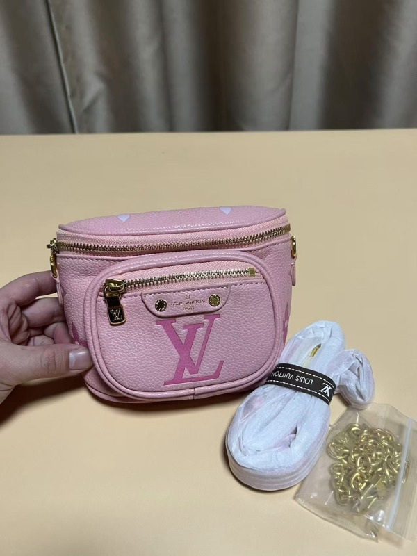 Louis Vuitton Mini Bumbag Gradient Pink For Women M82347- 6.7 Inches/ 17 Cm