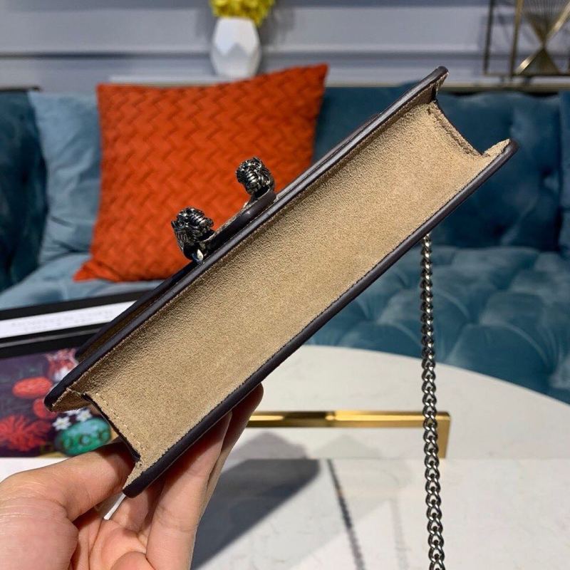 Gucci Dionysus Super Mini Bag Emerald GG Supreme Canvas Made Using An Earth-Conscious Process With Taupe Detail For Women 6.5in/16.5cm GG ‎476432 KHNRN 8642