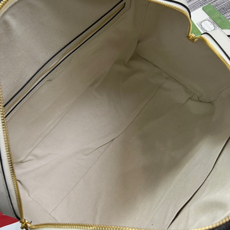 Gucci Ophidia Medium Duffle Bag Beige 17.5in/44.6cm 681295 9C2ST 9770