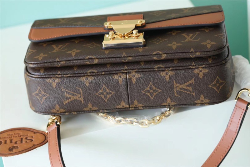 Louis Vuitton Marceau Monogram Canvas Caramel Brown For Women, Women’s Handbags, Shoulder and Crossbody Bags 9.6in/24.5cm LV M46127