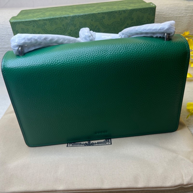 Gucci Dionysus Shoulder Bag Green For Women 11in/28cm 400249 CAOGX 3120