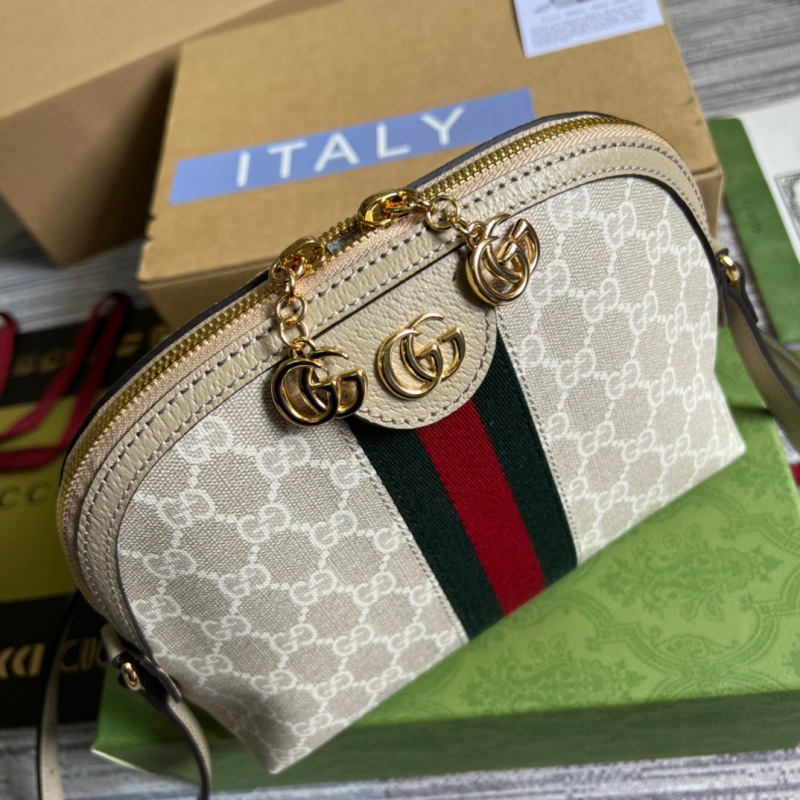 Gucci Ophidia Small GG Shoulder Bag Beige For Women, Women’s Bags 9.2in/24cm GG ‎499621 UULAG 9682