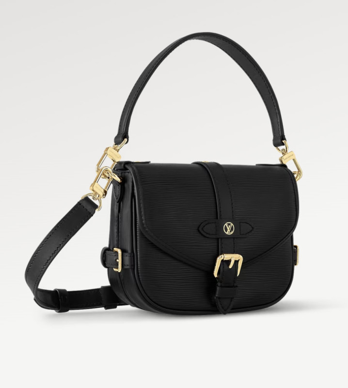 Louis Vuitton Saumur BB Black Bag For Women M23469- 7.9 Inches/ 20 Cm