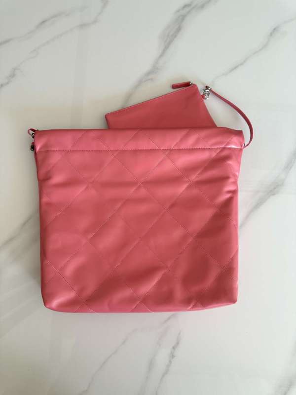 Chanel 22 Handbag Pink For Women 42cm / 16.4in AS3261