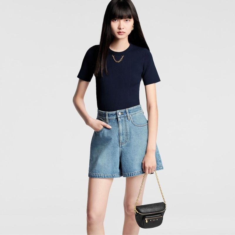 Louis Vuitton Mini Bumbag Monogram Empreinte Black 17cm/6.7in M46917