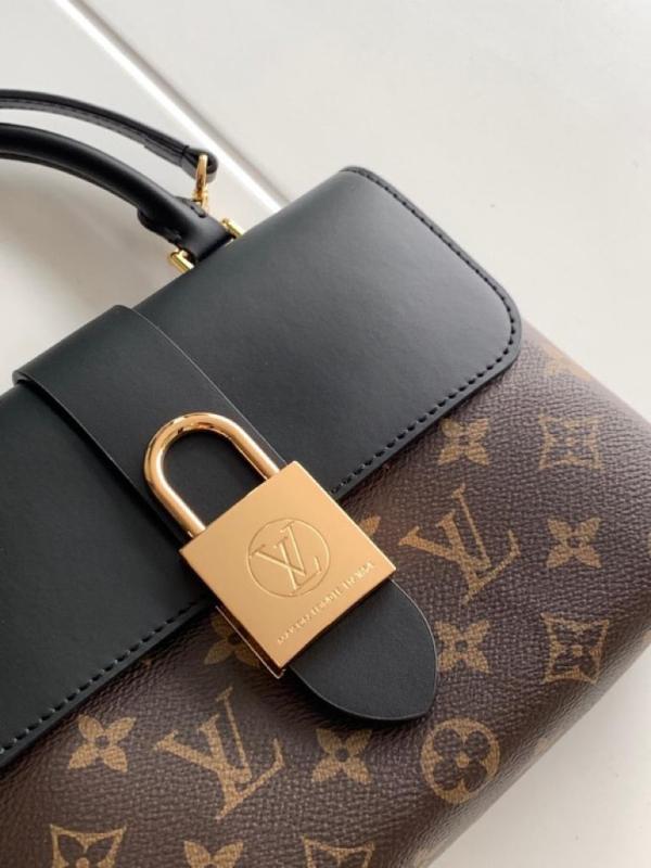 Louis Vuitton Locky BB Monogram Canvas Black For Women, Women’s Handbags, Shoulder And Crossbody Bags 7.9in/20cm LV M44141