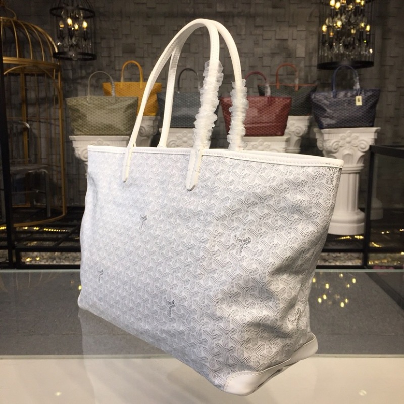 Goyard Artois MM Bag White For Women‎ 13.4in/34cm