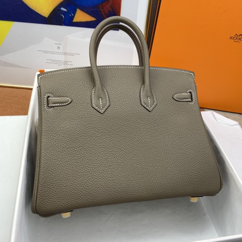 Hermes Birkin Nata Swift Brown For Women Gold Toned Hardware 10in/25cm