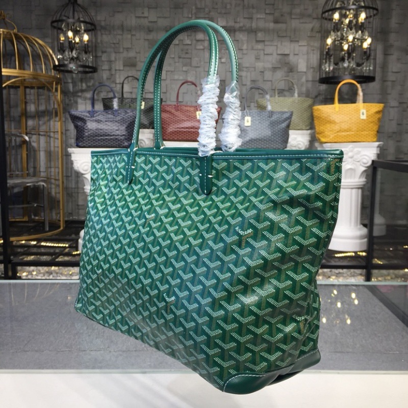 Goyard Artois MM Bag Navy Blue/Green/Burgundy For Women‎ 13.4in/34cm