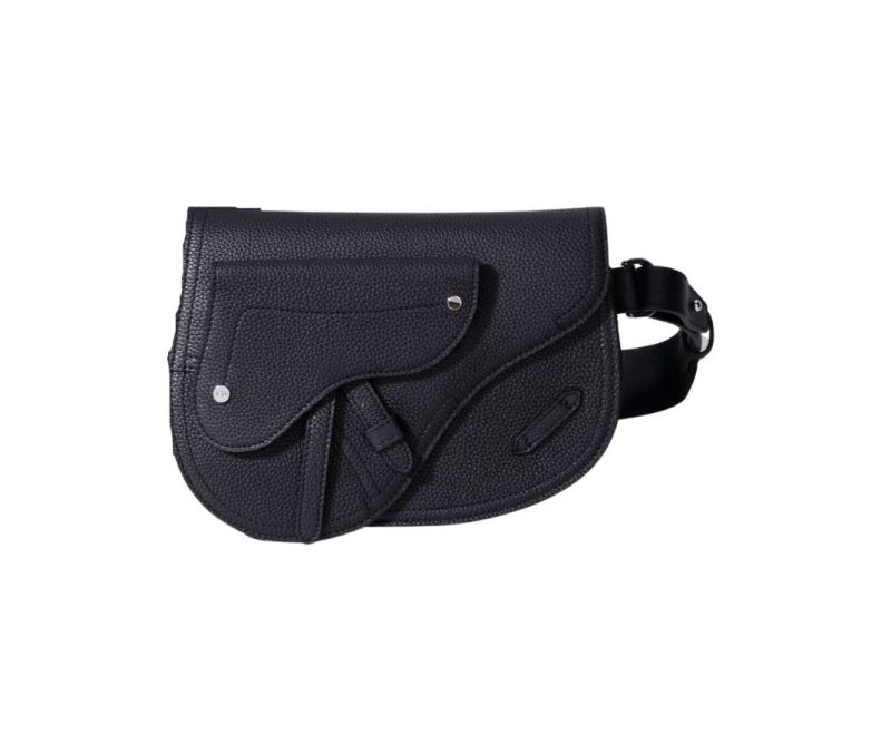 Dior The Saddle Pouch Black For Women‎ 9.5in/24cm CD