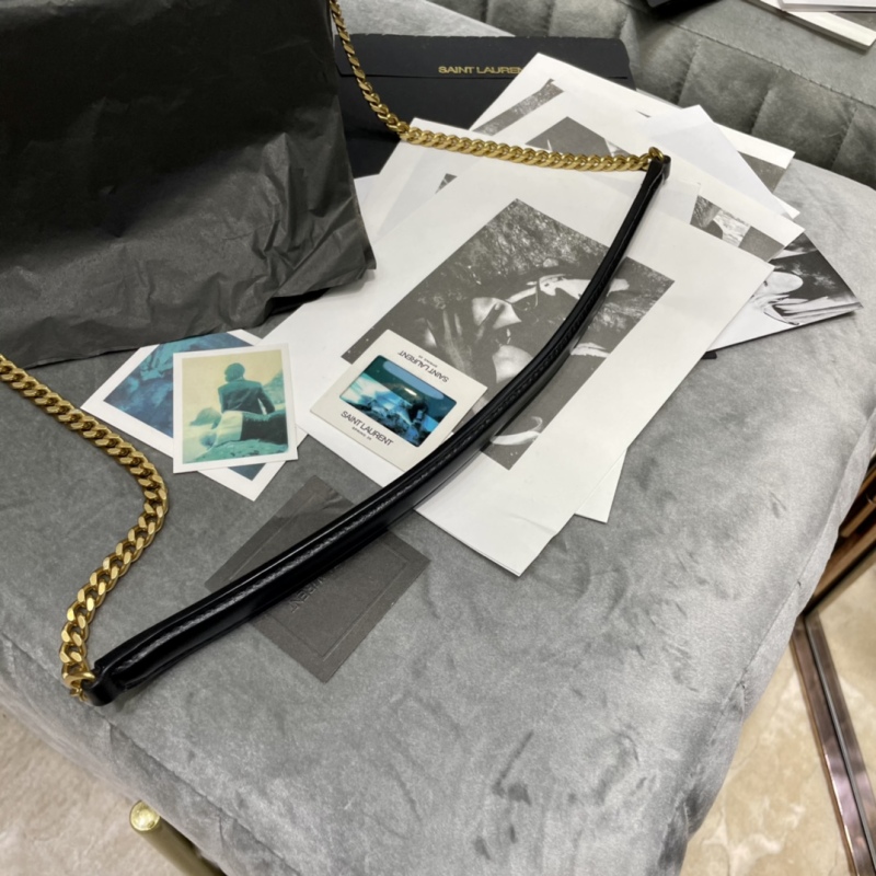 Saint Laurent Puffer Toy Bag Grey For Women‎ 9in/23cm