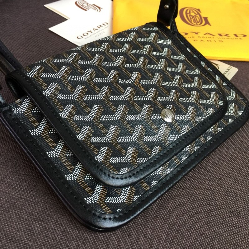 Goyard Plumet Pocket Wallet Black For Women‎ 8.1in/20.5cm