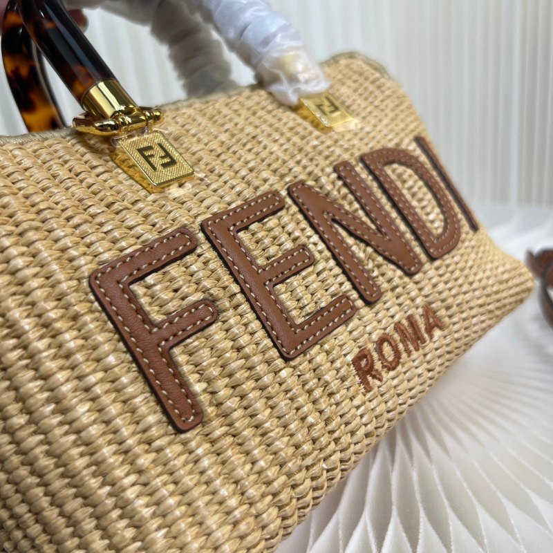 Fendi Anws By The Way Mini Bag Brown For Women 18cm / 17.1in