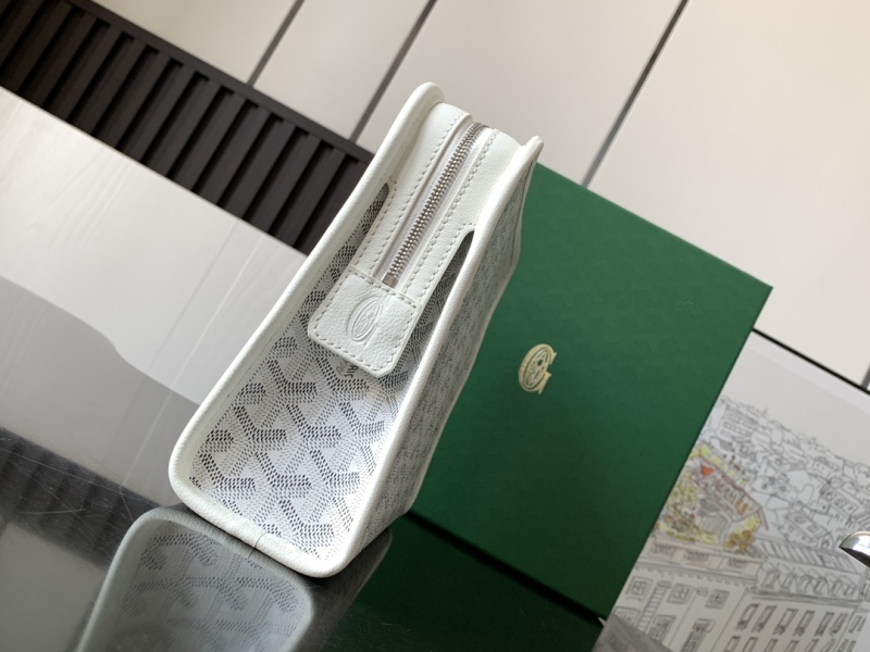 Goyard Jouvence MM Toiletry Bag White For Women‎ 9.6in/24.5cm JOUVENMMLTY50CL50P