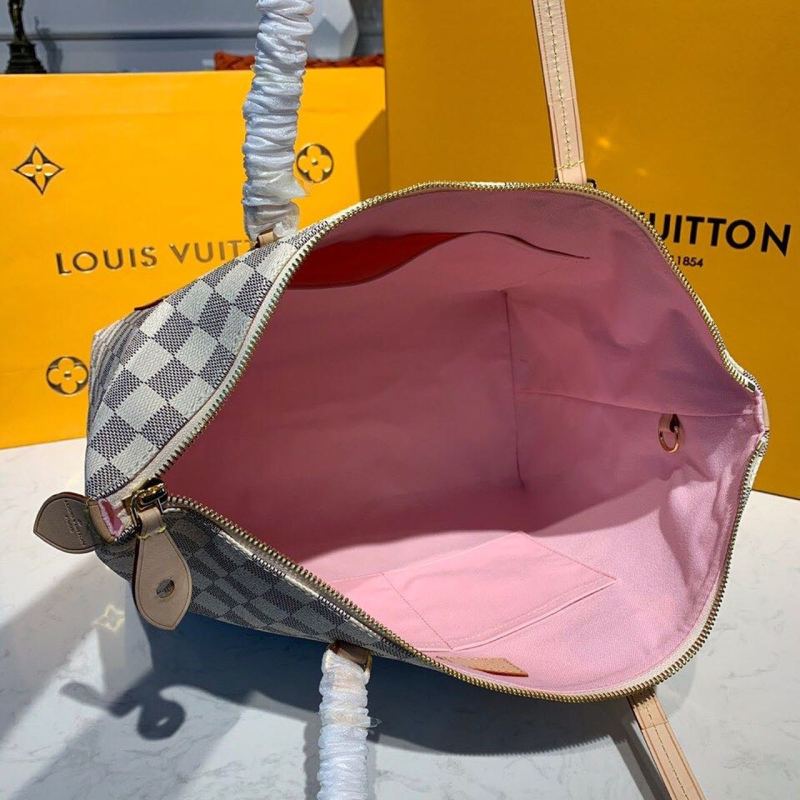 Louis Vuitton Lena MM Damier Azur Canvas For Women, Women’s Handbags, Shoulder Bags 13in/33cm LV N44040