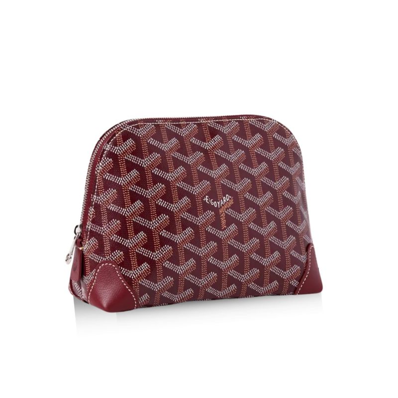 Goyard Vendôme Cosmetic Pouch Bag Burgundy For Women‎ 5.3in/13.5cm VENDOTPMLTY33CL33P