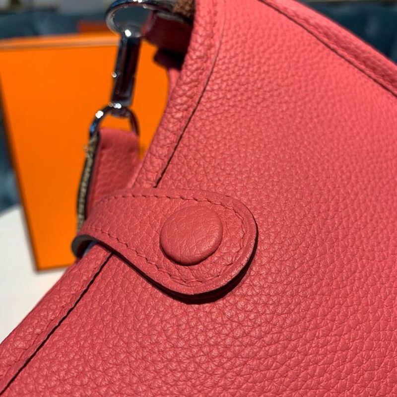 Hermes Mini Evelyne Pink For Women 7.8in/20cm