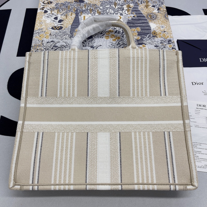 Christian Dior Large Dior Book Tote Cream, For Women, Women’s Handbags 16.5in/42cm CD