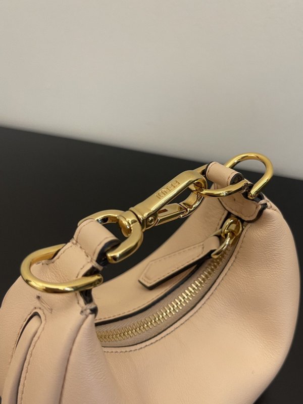 Fendi Nano Fendigraphy Pink For Women, Women’s HandBags 6.7in/17cm FF 8BR798A5DYF1HD6