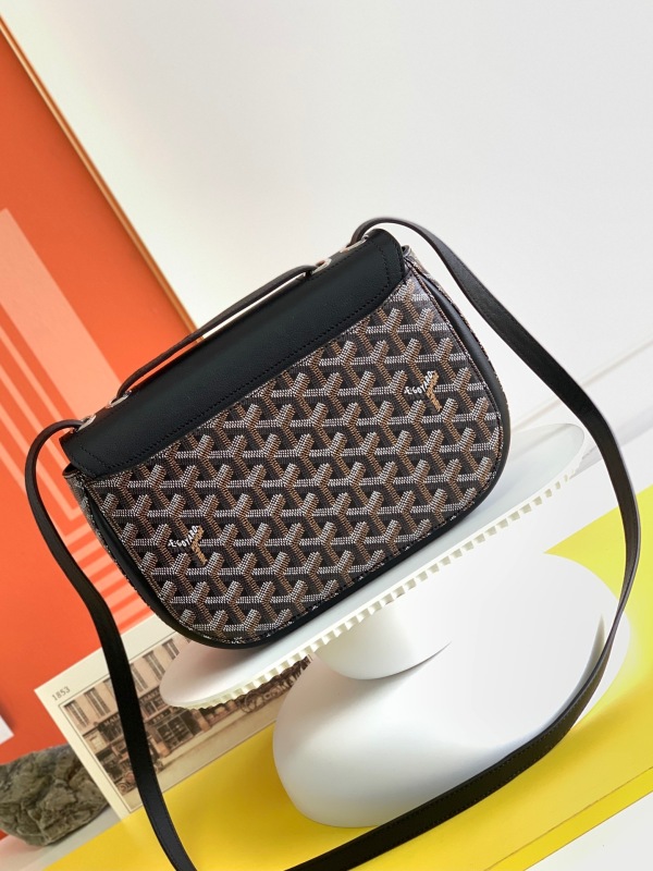 Goyard 233 Bag Black For Women‎ 9.8in/25cm