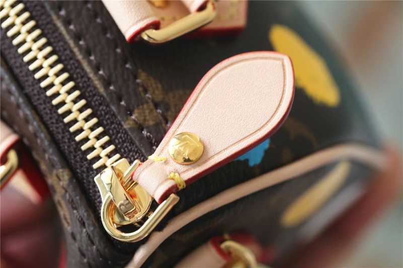 Louis Vuitton LV x YK Nano Speedy Bag Brown For Women 16 cm/ 6.3 in M81979