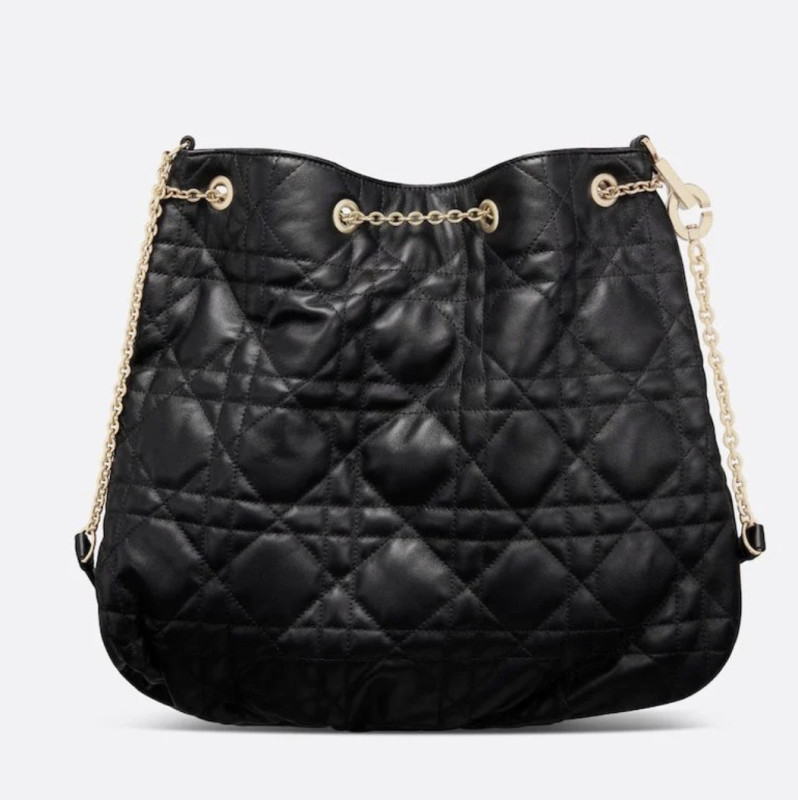 Dior Large Dior Ammi Bag Black For Women M22576FBE_M900 – 36Cm/ 14 Inches