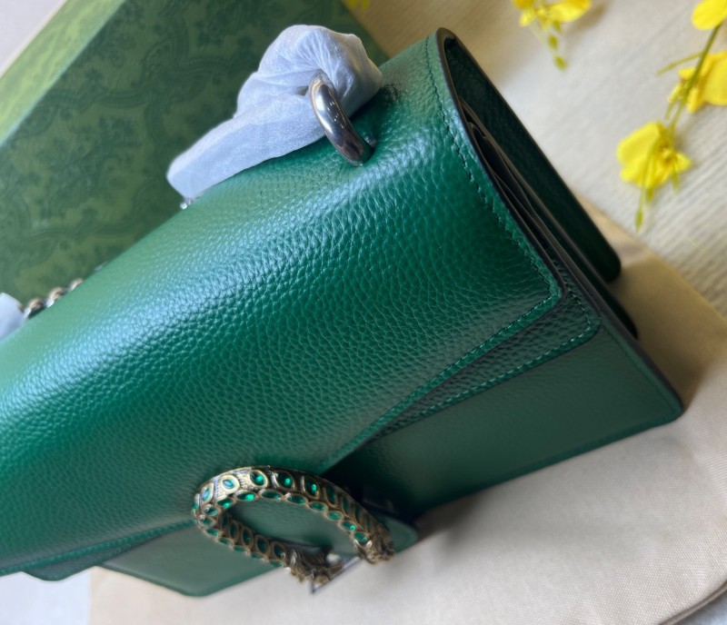Gucci Dionysus Shoulder Bag Green For Women 11in/28cm 400249 CAOGX 3120