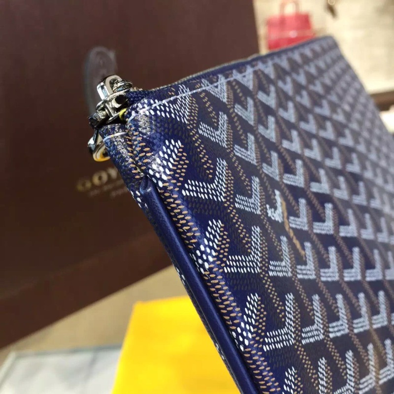 Goyard Senat MGM Pocket Navy Blue For Women‎ 14.1in/36cm