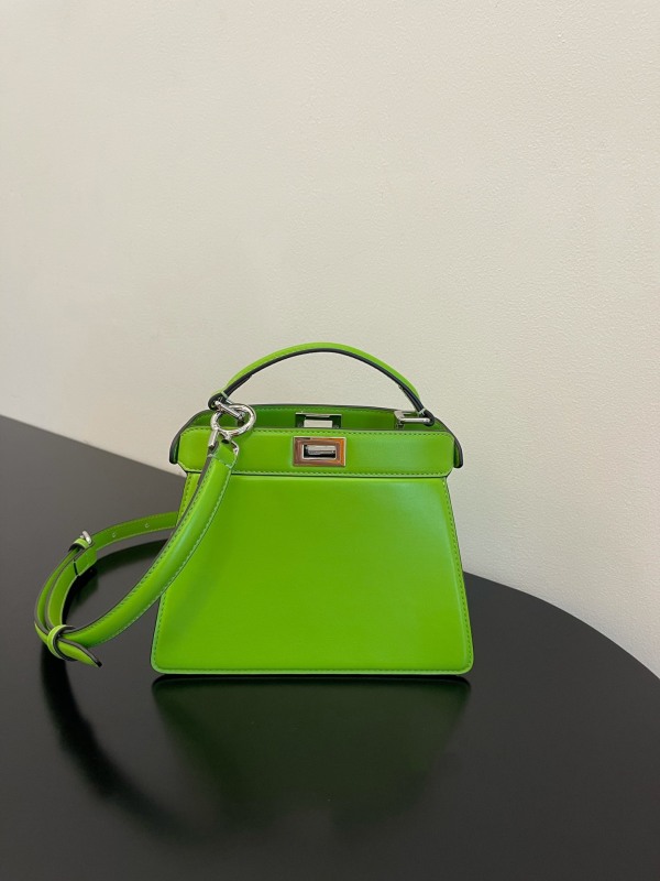 Fendi Peekaboo ISeeU Petite Chartreuse Small Bag For Woman 20cm/8in