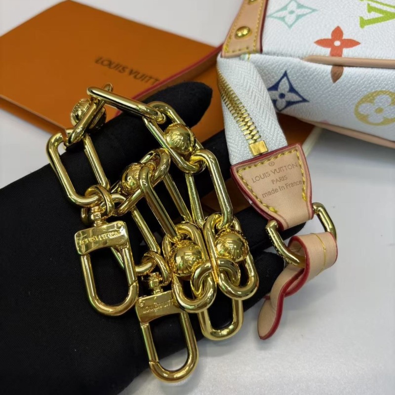 Louis Vuitton LV x TM Pochette Accessoires Multicolore Blanc For Women 22cm/8.7in – M13404