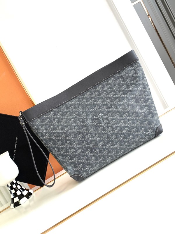 Goyard Conti Pouch Grey For Women‎ 9.4in/24cm CONTIPPMLTY51CL51P