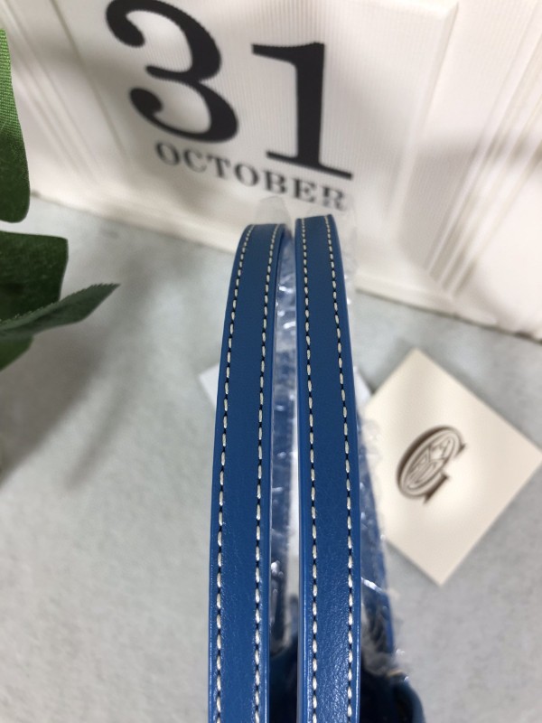 Goyard Anjou PM Bag Blue For Women‎ 7.9in/20cm