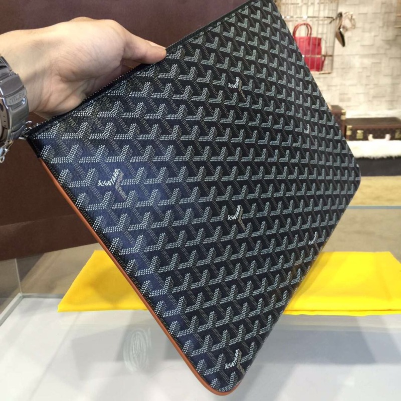 Goyard Senat MGM Pocket Green/Blue/Brown For Women‎ 14.1in/36cm SENAT2MGMTY09CL09P