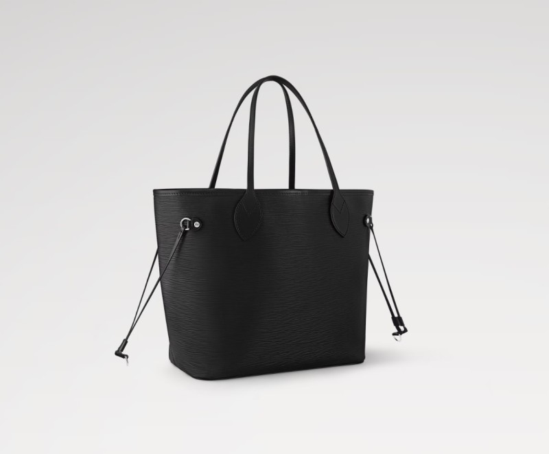 Louis Vuitton Neverfull MM Bag Black For Women 12.2in/31cm M11930