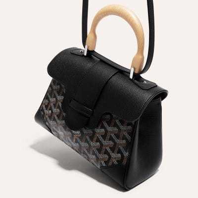 Goyard Saïgon Souple Mini Bag Black For Women‎ 7.9in/20cm SAIGONMINTY01CL01P