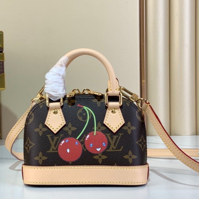 [True-to-ORIGINAL] Louis Vuitton LV x TM Nano Alma For Women 7.1in/18cm M13416