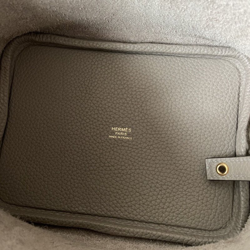 Hermes Picotin Lock 18 Bag Greige For Women, Women’s Handbags 7.1in/18cm