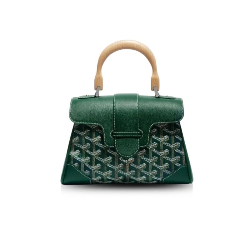 Goyard Saïgon Souple Mini Bag Green For Women‎ 7.9in/20cm SAIGONMINTY09CL09P