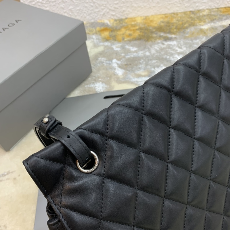 Balenciaga Touch B. Shoulder Bag Quilted Large In Black For Women 14n/36cm