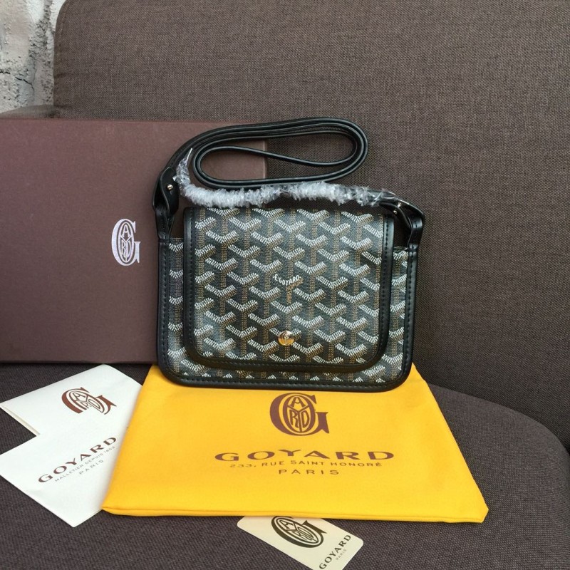 Goyard Plumet Pocket Wallet Black For Women‎ 8.1in/20.5cm PLUMETPMLTY01CL01P