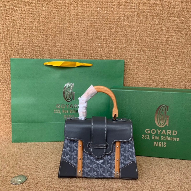 Goyard Saigon Structure Mini Bag Grey For Women‎ 7.9in/20cm SAIGOBMINTY51CL51P