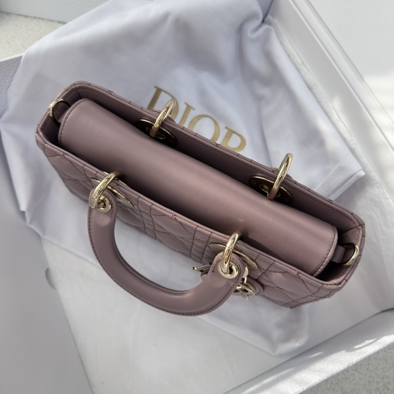 Dior Medium Lady D-Joy Bag Purple For Women 8,7in/22cm