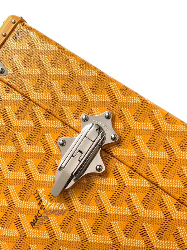 Goyard Cassette Trunk Bag Yellow For Women‎ 5.9in/15cm CASSETPMLTY08CL08P