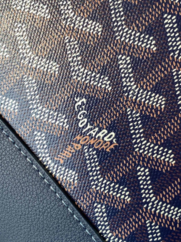 Goyard Cisalpin Document Case Bag Navy Blue For Women‎ 11.4in/29cm CISDOCPMLTY12CL12P