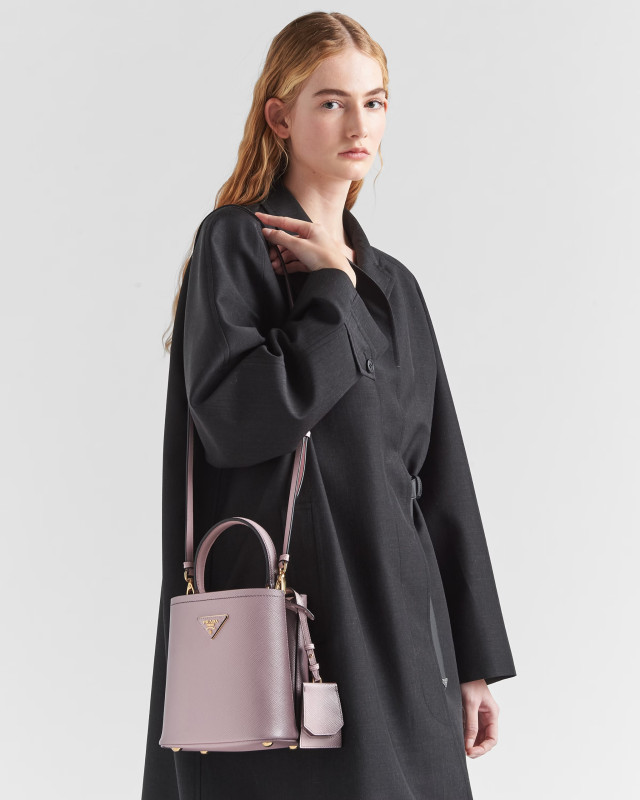 Prada Small Prada Panier Saffiano Bag Pink For Women – 1BA217_2A4A_F03AJ_V_OSO