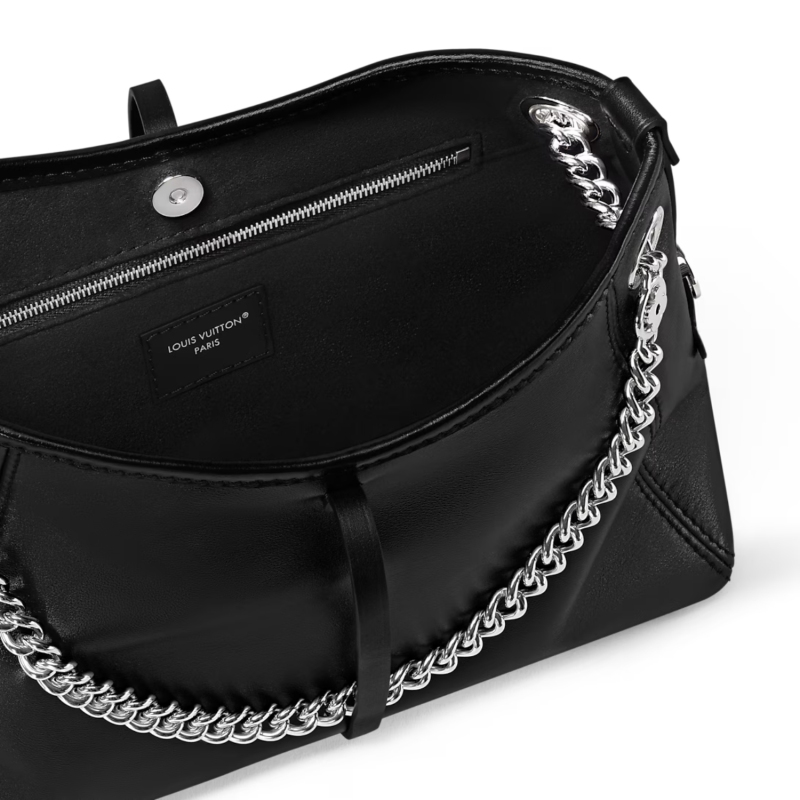 Louis Vuitton CarryAll Vibe BB Black For Women 10.2in/26cm M12888