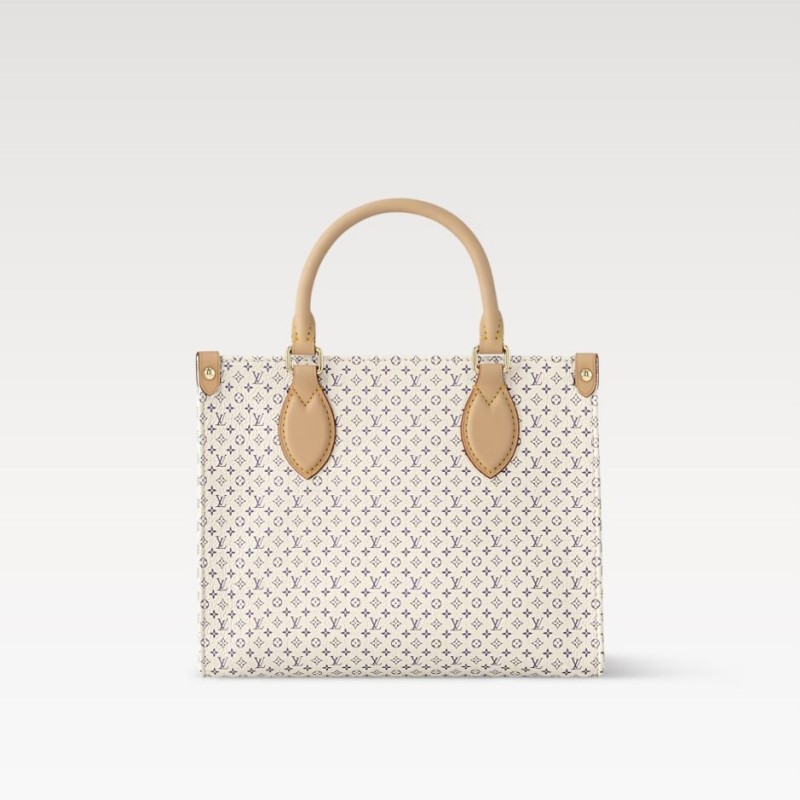 Louis Vuitton OnTheGo PM Azure Blue/Sand For Women 9.8in/25cm M15138