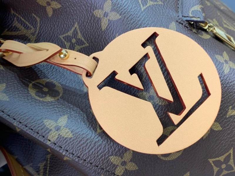 Louis Vuitton Montsouris Backpack Beige For Women 33 cm/ 13 in M45501