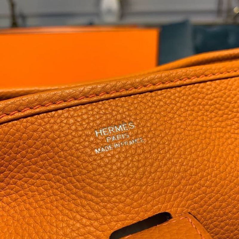 Hermes Evelyne III GM Bag Orange For Women 11.8in/30cm