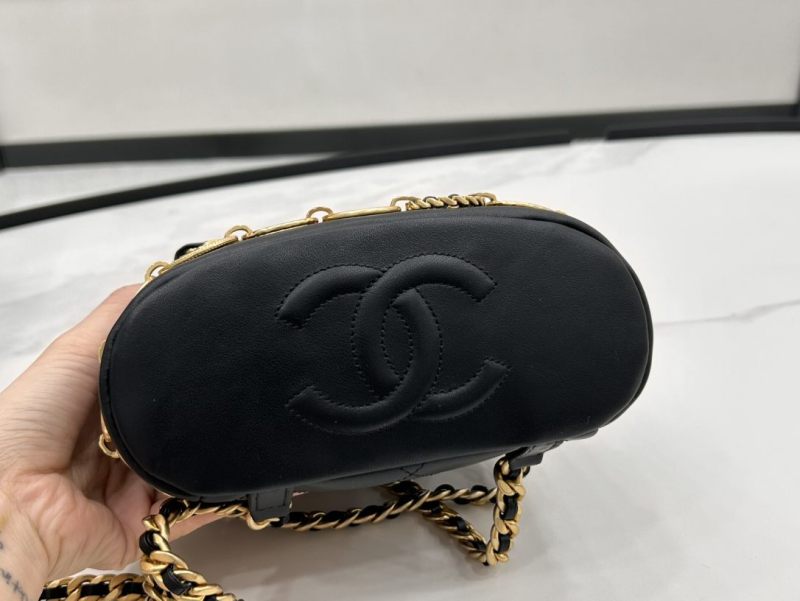 Chanel Backpack Black For Women 18cm / 7.1in AS4275